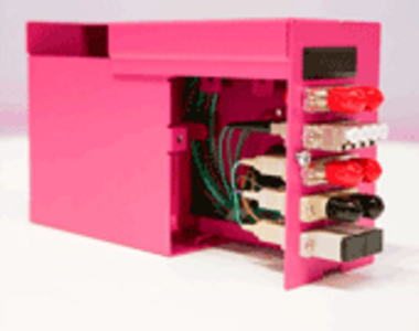 Splice Box with Guided Insertion System