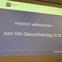 Gesundheitstag in der IHK Siegen