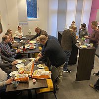 Kollegenzusammenhalt bei eks