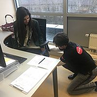 Achtung: Gerade sitzen :-)