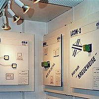 90er Jahre eks Messestand