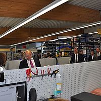 Bundeskanzleramtschef Altmaier in Hillmicke